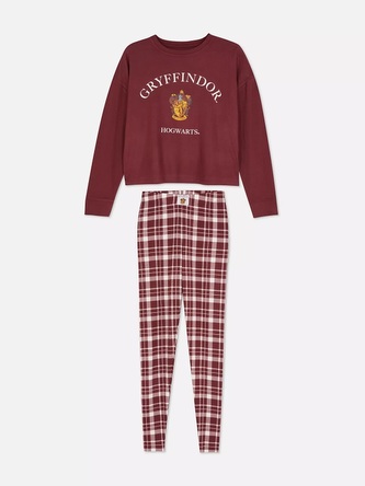 Pyžamo dámské kolejní - Nebelvír, Harry Potter Velikost: XS