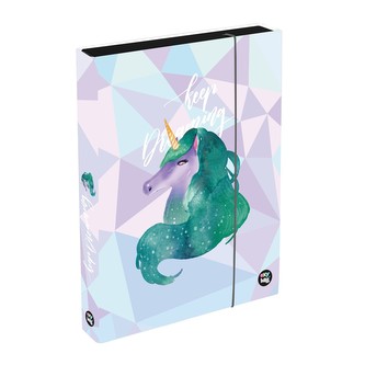 Oxybag Box na sešity A4 Jumbo OXY Sherpy Unicorn