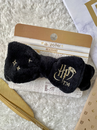 Čelenka plyšová černá, Harry Potter
