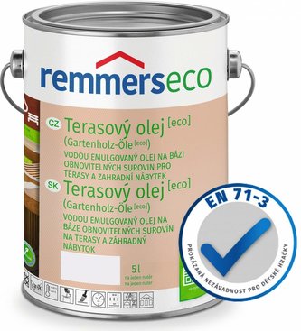 Remmers - Terasový olej ECO 5l Platingrau / Platinově šedá