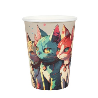 EKO Papírové kelímky Manga - 10 ks