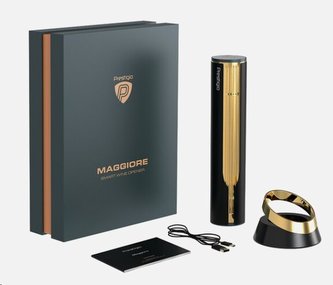 Prestigio - MAGGIORE - automatický otvírák na víno Zlatý