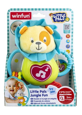 Závěsné chrastítko lev se zvuky