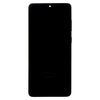 LCD display + Dotyk + Přední Kryt Samsung G986/G985 Galaxy S20+ Cosmic Black