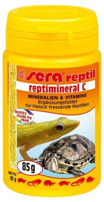 Sera doplňkové krmivo pro masožravé plazy Reptimineral C 100ml Sera doplňkové krmivo pro masožravé plazy Reptimineral C 100ml