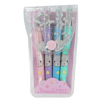 Sada gelových rollerů Princess Mimi, 4 barvy