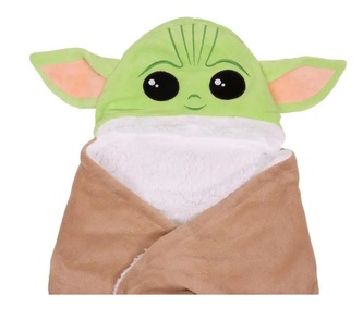 Deka s kapucí Baby Yoda, Mandalorain, Star Wars