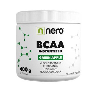 NERO Food BCAA Instantized 400 g green apple (zelené jablko)