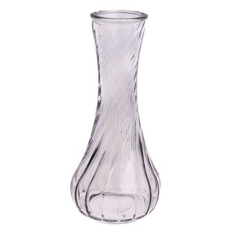 Skleněná váza, světle šedá, 0/12