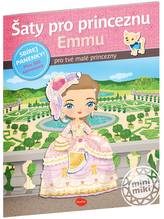 Šaty pro princeznu EMMU – Kniha samolepek