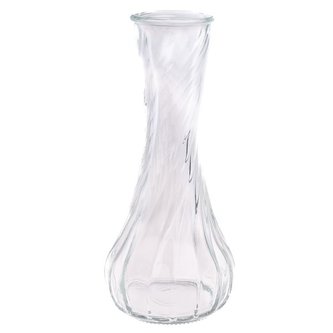 Skleněná váza, čirá, 0/12