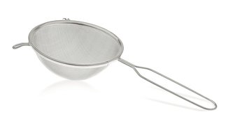 cedník d20cm, pocínovaný