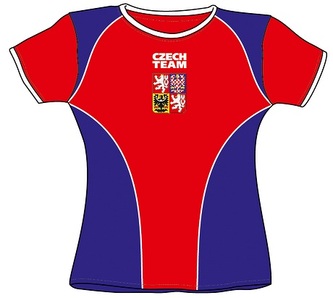 Fanouškovské triko SPORTTEAM® Česká Republika 2, dámské vel. XL