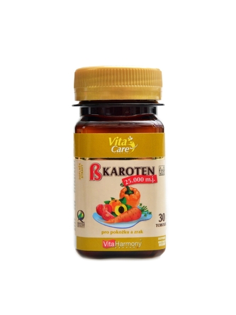 VitaHarmony - Beta karoten 25.000mj 30 tobolek