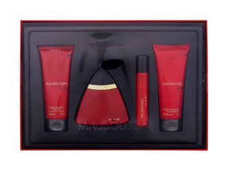 Mauboussin Mauboussin in Red parfémovaná voda 100 ml + sprchový gel 90 ml + tělové mléko 90 ml + parfémovaná voda 20 ml