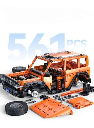 Klocki CADA. Samochód terenowy Tank SUV 561 elementów