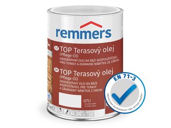 Remmers - TOP terasový olej 0,75l Bangkirai Intensiv