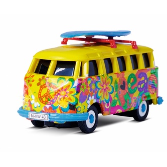 Carson RC VW T1 Bus Flower Power 1:87 Carson RC VW T1 Bus Flower Power 1:87