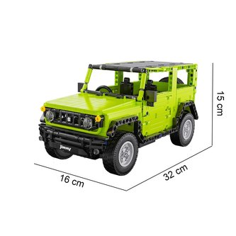 Klocki CADA. Samochód terenowy Jimny (licensed). 192 elementy