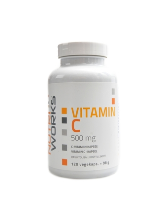 NutriWorks - Vitamin C 500mg 120 kapslí