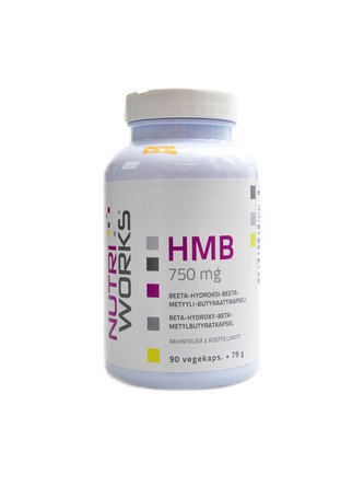 NutriWorks - HMB 750mg 90 kapslí