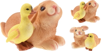 Králík s kačenkou polyston menší