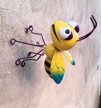 Vosa kovová žlutá