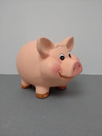 Kasička prasátko střední