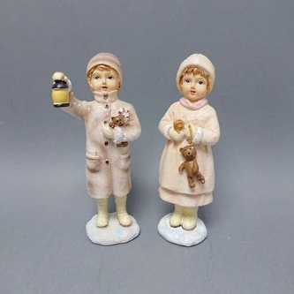 Holka  nebo kluk retro menší 1 kus