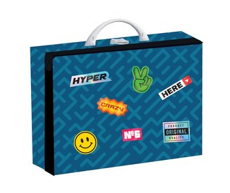 Kufřík lamino hranatý A4 OXY GO Stickers