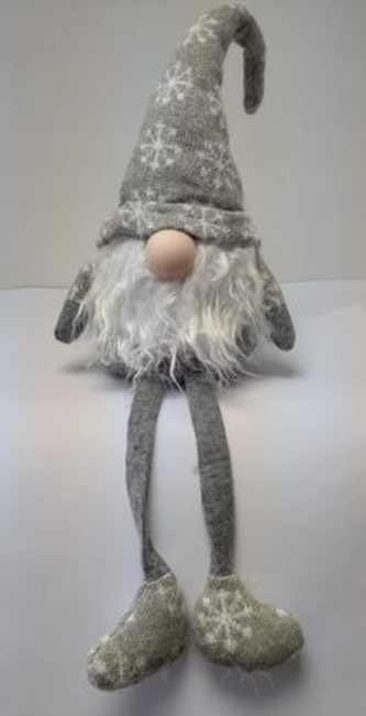 Skřítek látkový šedý