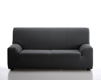 Forbyt, Potah multielastický, Petra, šedý trojkřeslo 180 - 240 cm