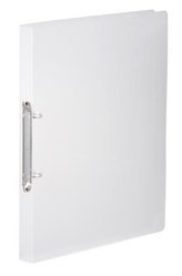 Desky kroužkové "PropyGlass", transparentní, 2 kroužky, 25 mm, A4, PP, VIQUEL 020240-08