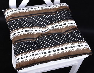 Sedák na židli, Dots, 40 x 40 cm