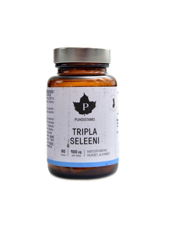 Puhdistamo - Triple Selenium 60 kapslí (Selen)