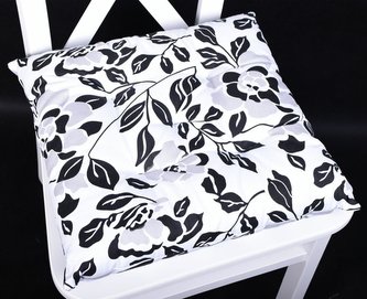 Sedák na židli, Lístky, 40 x 40 cm