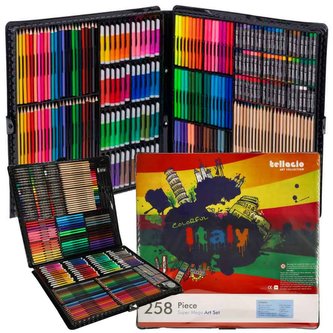 Výtvarná sada na malování 258 ks
