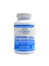 Fitsport nutrition - Caffein 200 mg + green tea 300 mg 120 kapslí