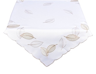 Ubrus celoroční, Dita vyšívaný, bílý 30 x 45 cm