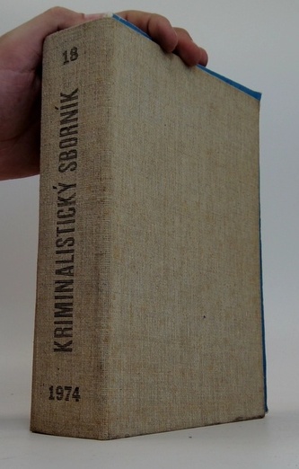 Kriminalistický sborník 1966 číslo 1. - 12. (komplet)