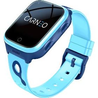 Hodinky s GPS CARNEO GuardKid+ 4G Platinum Blue