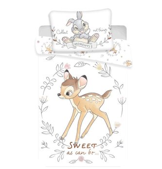 JERRY FABRICS Povlečení do postýlky Bambi sweet baby  Bavlna, 100/135, 40/60 cm