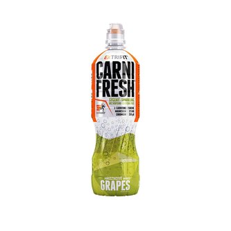Extrifit Carnifresh Sparkling Caffein free 850 ml grapes (hroznové víno)