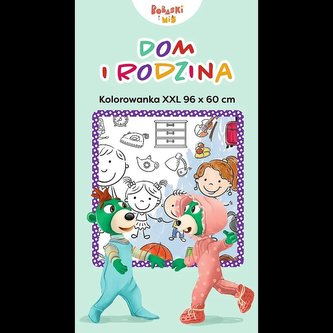 Kolorowanka XXL. Dom i rodzina Kolorowanka XXL. Dom i rodzina