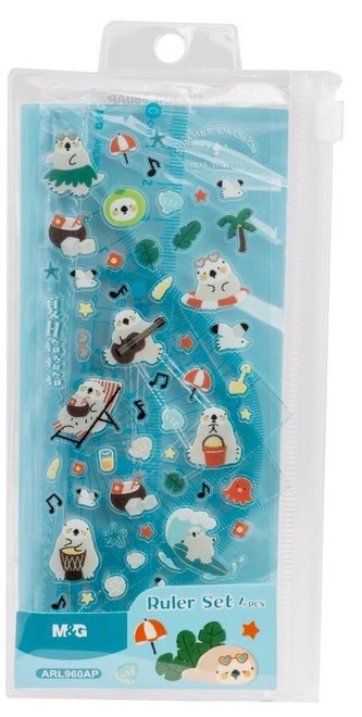 Zestaw geometryczny Cha Cha 4 elementy M&G;