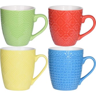 Hrnek porcelánový 240 ml červená Hrnek porcelánový 240 ml červená