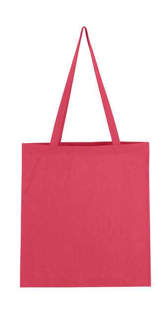 Taška bavlněná, 140g/m2, 38 x 42cm,růžově červená (Rouge Red)