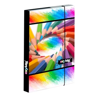 Oxybag Box na sešity A5 Pastelky