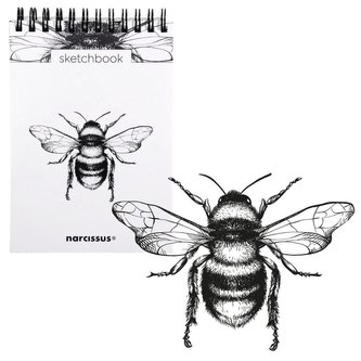 Szkicownik A6/60K na spirali - Bzyk