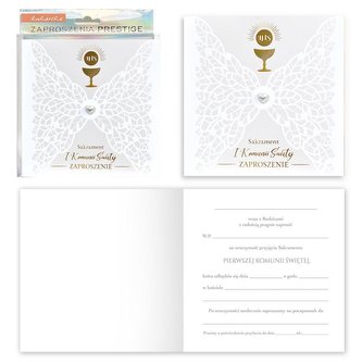 Zaproszenie Komunia (5szt)